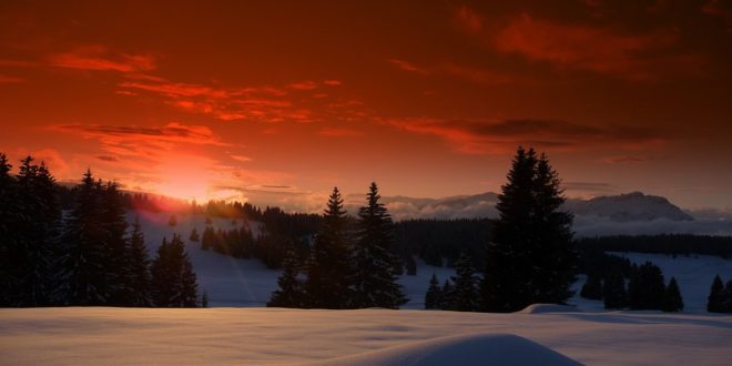 Trentino Ski Sunrise