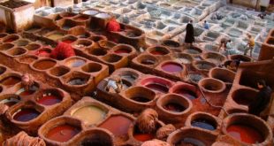Concia delle pelli Marocco
