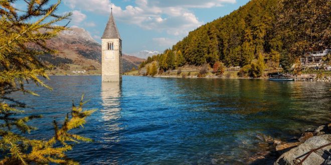 giro del lago di resia