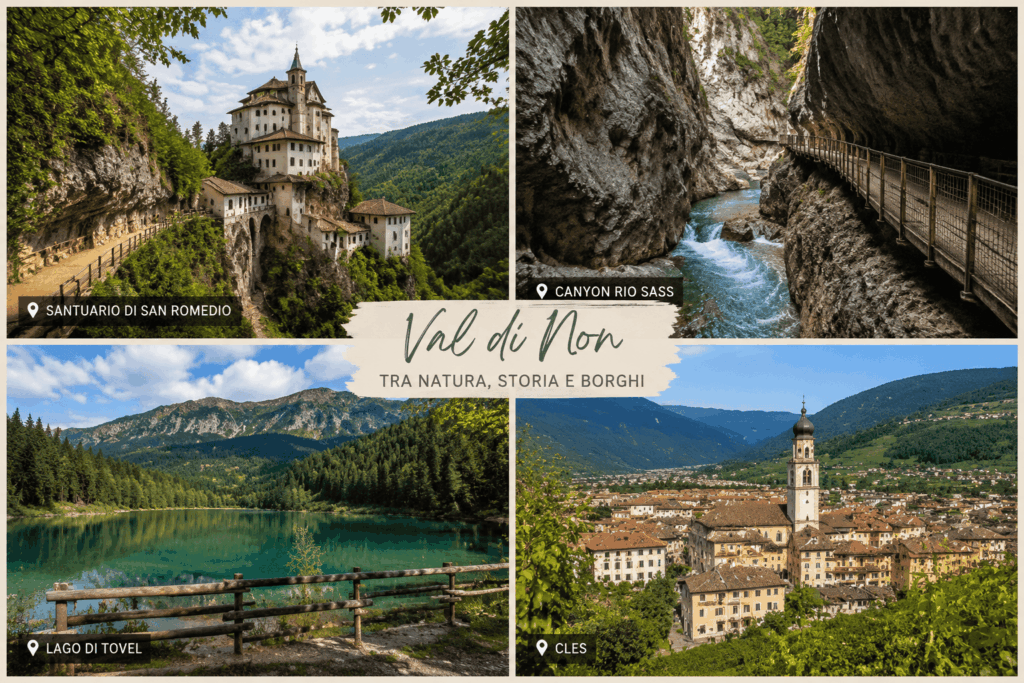 Luoghi di interesse della Val di Non